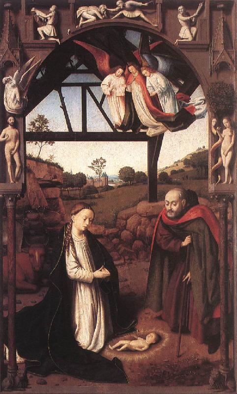 CHRISTUS, Petrus Nativity iuty Germany oil painting art